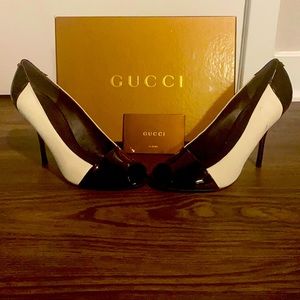 Gucci Peep Toe High heeled Shoe “vintage”